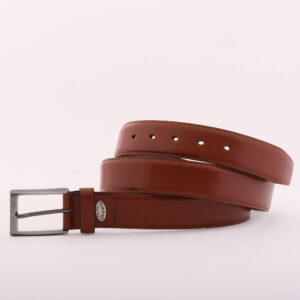 Kenya klassieke lederen herenriem