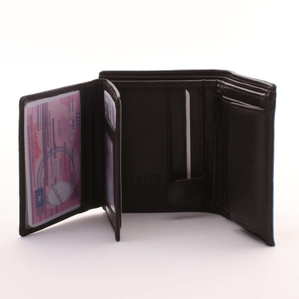 Barish GAZ Billfold portemonnee heren klein