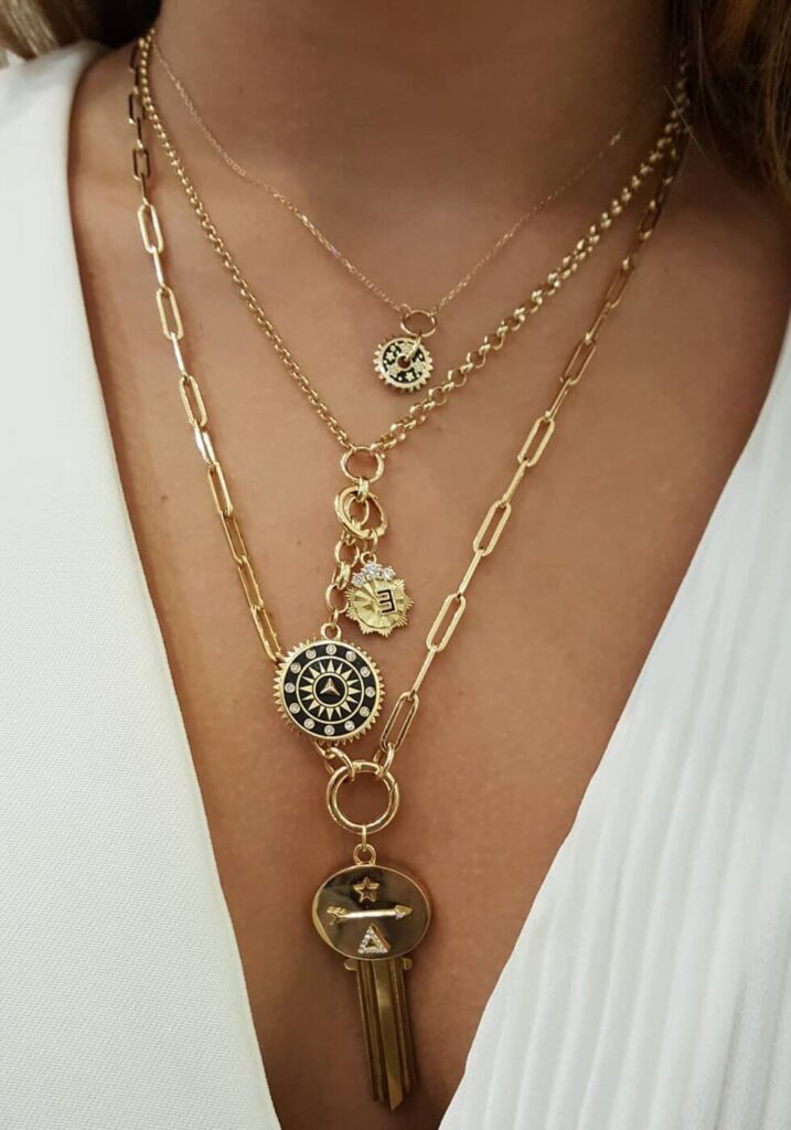 Historie van decoratieve halskettingen